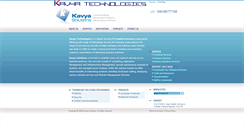 Desktop Screenshot of kavyasolutions.com